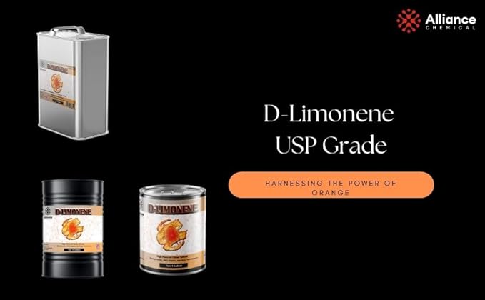 D-Limonene - All Natural Orange Oil - 1 Gallon - USP Food Grade - Kosher - Multi-Purpose Citrus Cleaner, Solvent, Degreaser, Extraction Agent