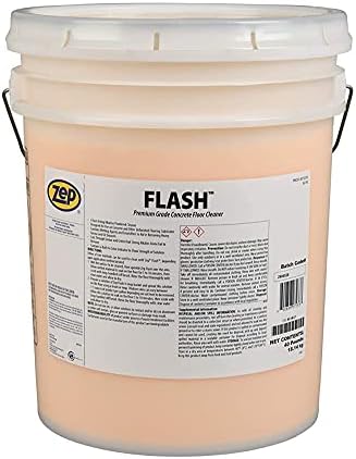 Zep Flash Powdered Concrete Floor Cleaner - 40lb (Case of 1) 72333 - Removes Dirt, Grease and Grime (Business Customers Only)