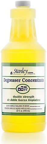 STANLEY HOME PRODUCTS Degreaser Concentrate PLUS Easy-To-Use Spray Bottle – Removes Stubborn Grease & Grime - Multipurpose Cleaner for Home & Commercial Use