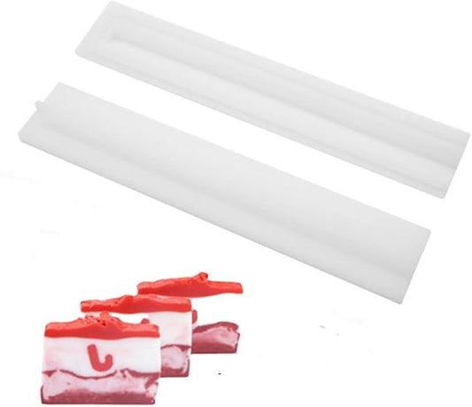 Tube Column Silicone Soap Candle Mold Christmas Hook Embed Soap Making Supplies Silicone Mold for Soap