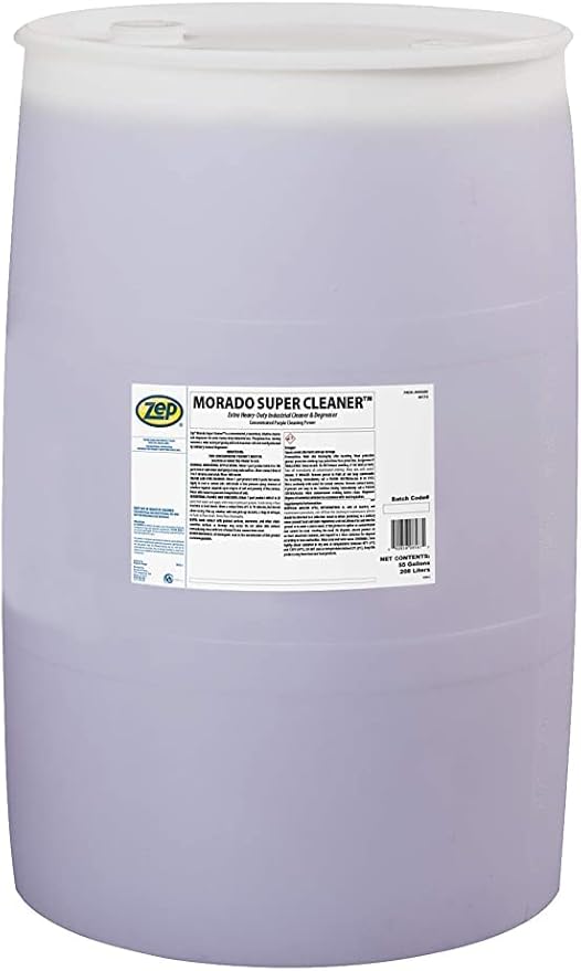 Zep Morado Concentrated Super Cleaner - 55 Gallons (1 Drum) 85685 - Industrial Degreaser (BUSINESS USE ONLY, DELIVERED VIA TRUCK)
