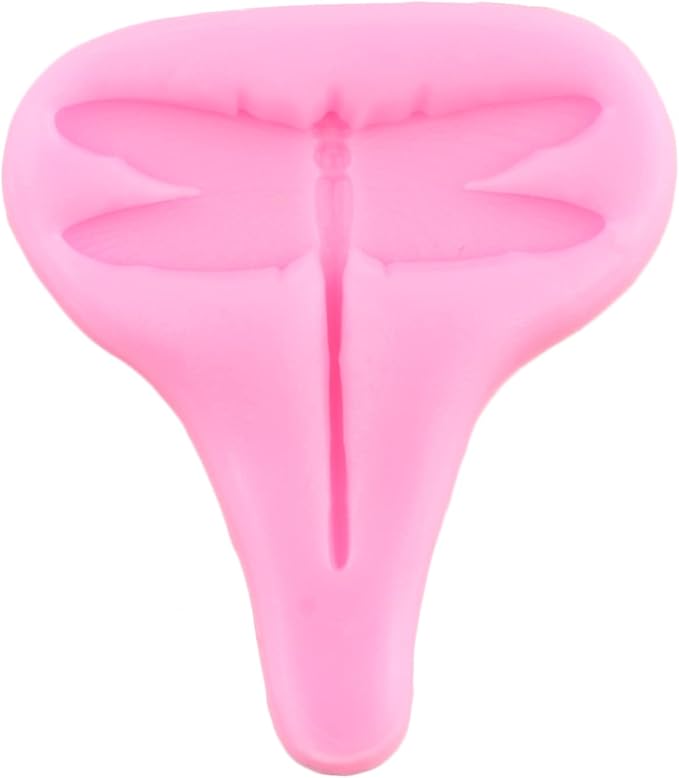 ZiXiang Dragonfly Silicone Candy Chocolate Fondant Molds For Cupcake Topper Chocolate Candy Polymer Clay Gum Paste Cake Decorating Set Of 4