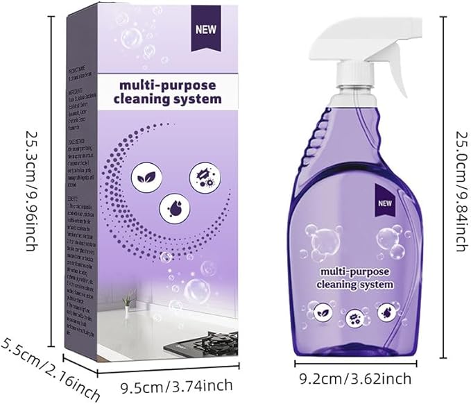 Drclean Spray Oven Cleaner, Dr Clean Spray Cleaner for Ovens, All-Purpose Cleaners for Home, Kitchen, Bathroom, Multi-surface Cleaners with Concentrated Cleaning Tablets(12pcs)