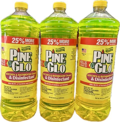 Generic Pine Kitchen & bathroom Cleaner (Lemon Fresh), 50 Fl Oz (Pack of 3)