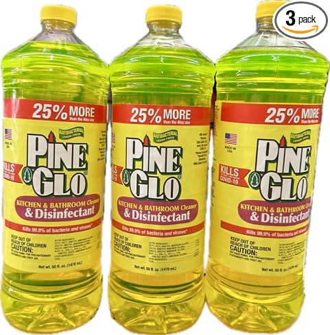 Generic Pine Kitchen & bathroom Cleaner (Lemon Fresh), 50 Fl Oz (Pack of 3)