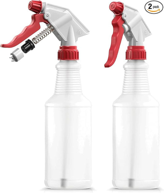 Bar5F Spray Bottles (16-Ounce, 2 Pack) for BBQ Grilling Smoking & Baking Food Grade Grill Spritzer Meat Smoker Butchers Tools & Chef Gadgets