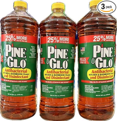 Generic Pine Kitchen & bathroom Cleaner (Pine) - 50FLOZ Bottles - 3 Pack
