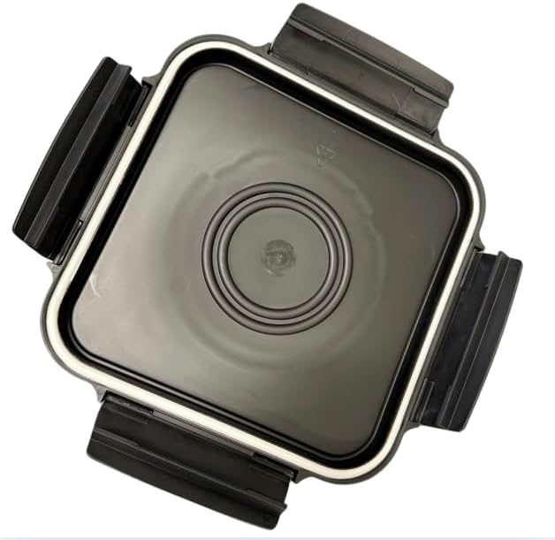 House Naturals 4 Gallon Square Multi Color Buckets with lids- Made in USA Container- Pack of 10