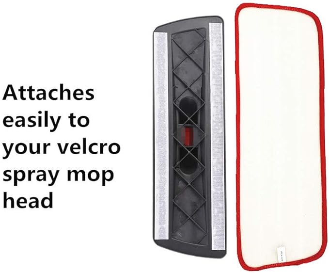 Microfiber Mop Replacement Pads for Wet/Dry Mop Floor Cleaning Pad Fit All Spray Mops (6 Pack)