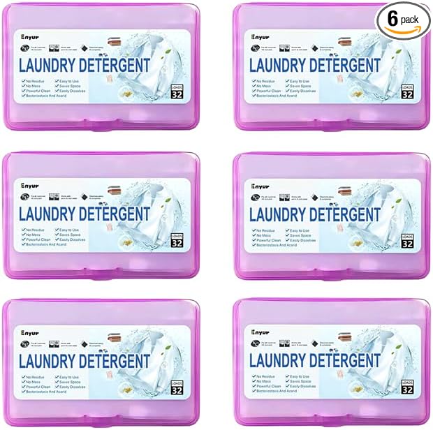 Laundry Detergent Sheets | Ultra-Portable | Travel Size | 192 Loads, 5-Second Dissolve | TSA-Approved & Eco-Friendly | 2X Stain Removal Tech | HE-Safe Detergent Sheets, Fresh Botanical Scent
