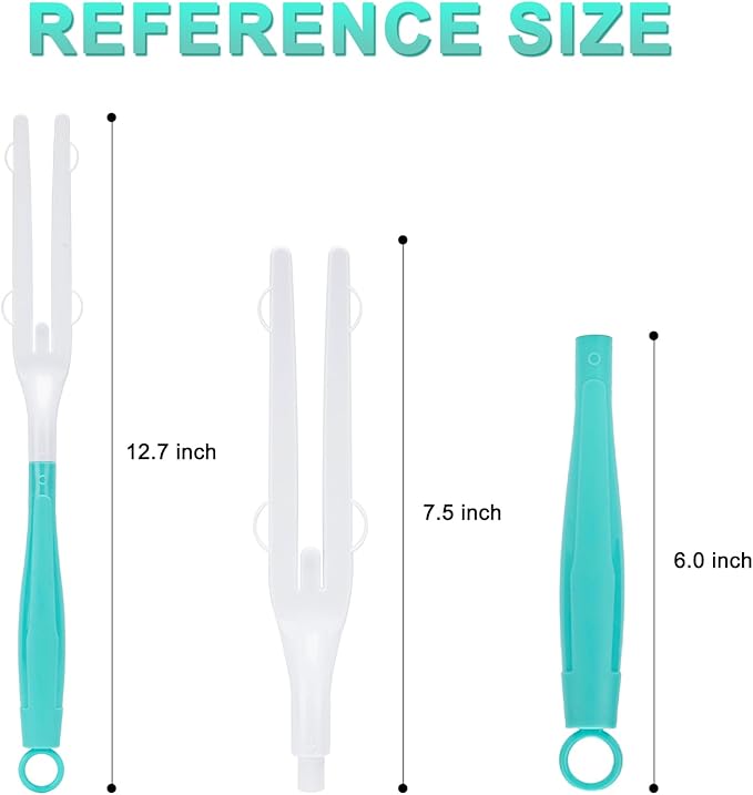 KeFanta 3 Packs Replacement Duster Handles Compatible with Swiffer Dusters (Duster Handle Only)