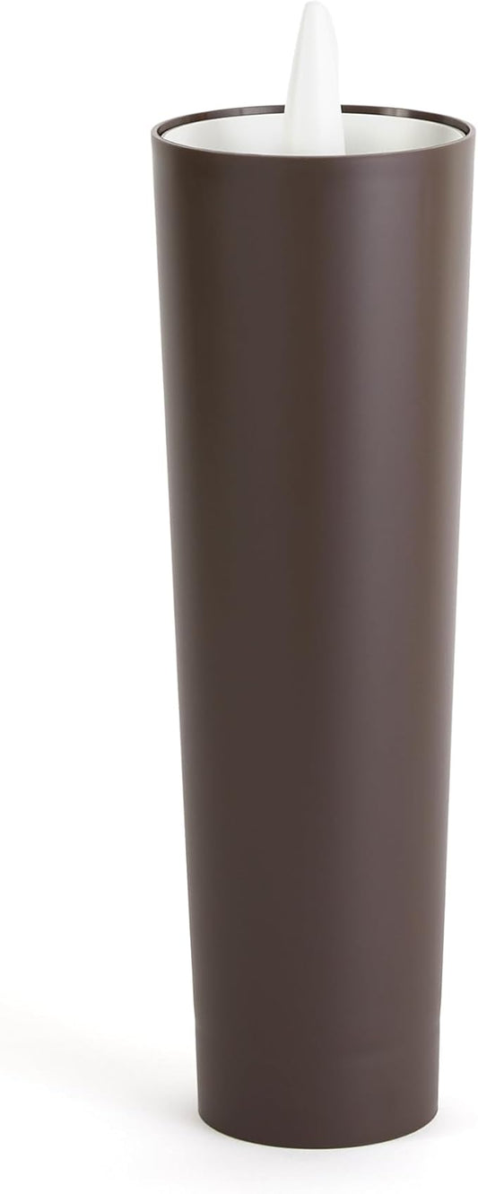 Heller Excalibur Toilet Brush by Philippe Starck – Iconic, Modern Hellerware Design – Durable, Recycled Polypropylene – Sword-Like Handle & Brush – MoMA-Featured Bathroom Accessory (Chocolate)