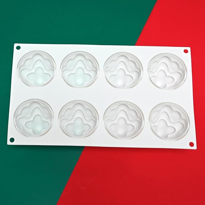 TUKE Christmas Tree Silicone Molds,Chocolate Fondant Cake Molds, 3D Non-Stick Food Grade Silica Gel Mould for Candies, Chocolate, Ice Cube DIY Tools (Christmas Tree I)