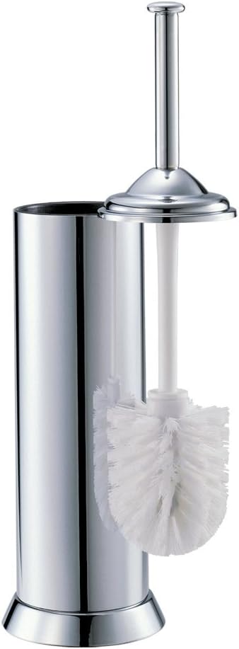 Gatco 1484 Toilet Brush and Canister, Chrome