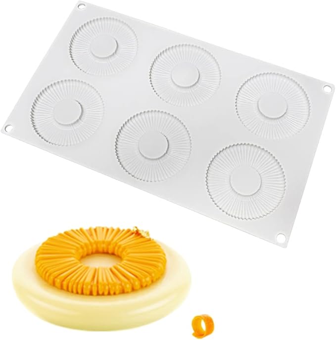 Mostsom Silicone Baking Mold, Kitchen Donut Pan for Non-Stick Doughnuts, BPA Free, Donut Molds