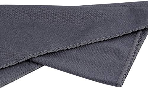 KLNYOO Microfiber Glass Cleaning Cloths Lint Free Streak Free Quickly and Easily Clean Windows & Mirrors Without Chemicals Polishing Cloth 16x16 Inch 8 Pack (Grey)