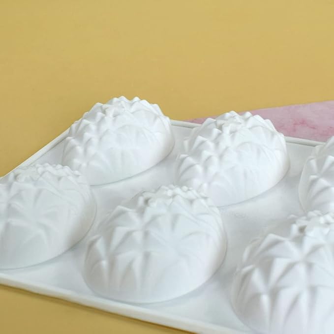 mostsom Easter Egg Shaped Silicone Cake Mold 8-Cavity Non-Stick Chocolate Cook Trays for DIY Candy Chocolate Jelly Fondant Making (Easter Egg F)