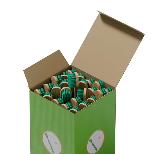 50-Pack Disposable Wound Cleaning Brush, Surgical Wound Scrub Brush, Gentle and Sterile Brushes for Wound Care for Hospital Clinics and Nursing Homes, Surgical, Abrasions, & Sensitive Skin