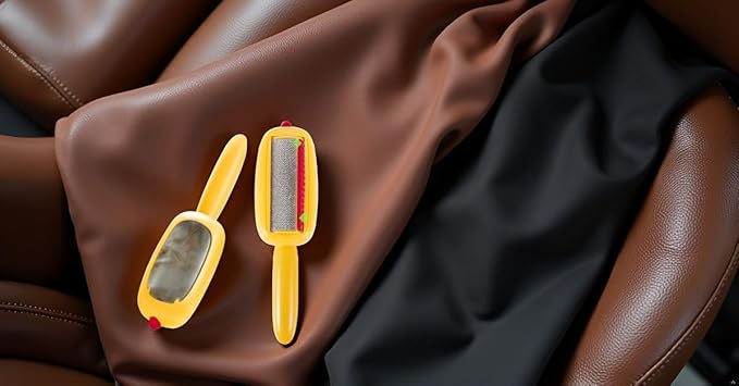 Lint and pet Hair Remover,Pet Hair Removal Glove,Clothe Hair Remover Roller,Reusable Lint Roller for Clothes,Pet Hair Remover for Clothes, Lint Brushes for Clothes(Yellow)