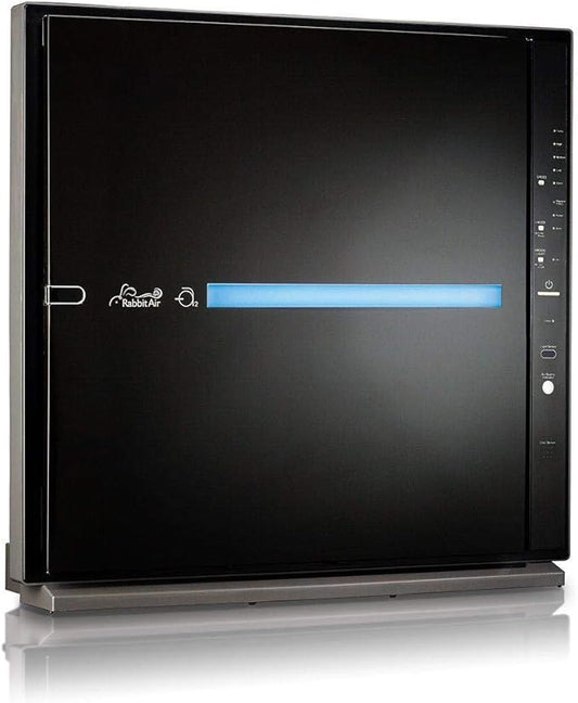 Rabbit Air, MinusA2 Air Purifiers for Home, Ultra Quiet HEPA Air Purifier - Wall Mountable Air Purifiers for Home Large Room, Allergies, Dust, Mold, Smoke & VOCs, (SPA-780N, Black, Odor Remover, WIFI)
