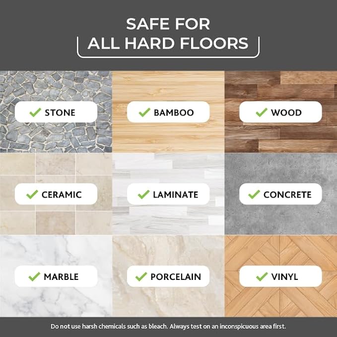 O-Cedar PACS Hard Floor Cleaner, Crisp Citrus Scent 10 Count (1-Pack) | Made with Naturally-Derived Ingredients | Safe to Use on All Hard Floors | Perfect for Mop Buckets