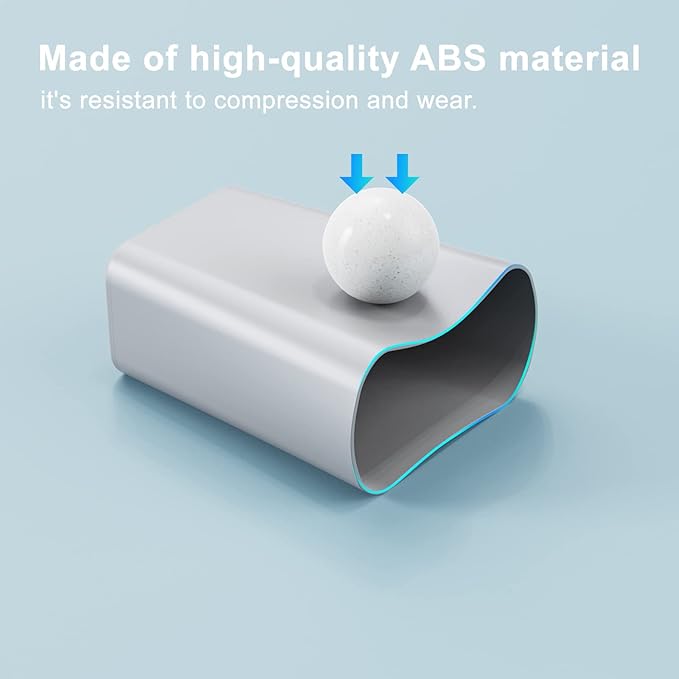 N. NETDOT 3 Pack (2 of 4 Gal & 1 of 2.6 Gal) Small Trash Can with Lid,Bathroom Garbage Can with Pop-Up Lid,Waste Basket for Bathroom,Kitchen,Bedroom,Powder Room,Craft Room,Office,College (Gray)