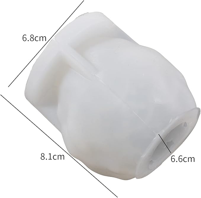 Radish Rabbit Egg Bunny Silicone Molds - Animal & Candle Molds for Resin, Clay & Cake Craft Supplies