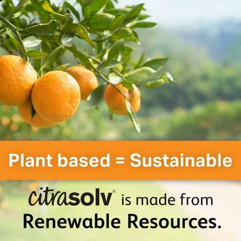 Citra Solv - Household Cleaner & Degreaser Valencia Orange, Versatile Cleaning Solution, Natural Ingredients, Biodegradable (6, 32 fl oz)