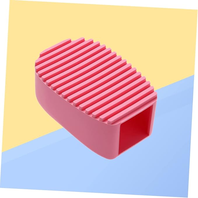 Candy Color Handheld Silicone Laundry Brush Thick Scrubbing Washboard for Clothes Washing Portable Cleaning Tool for Home and Travel