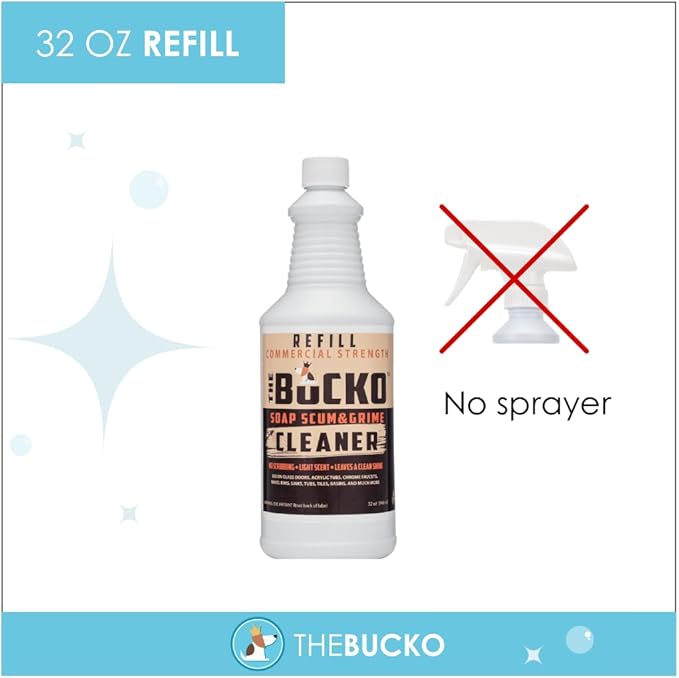 Soap Scum and Grime Cleaner (32 oz no sprayer)
