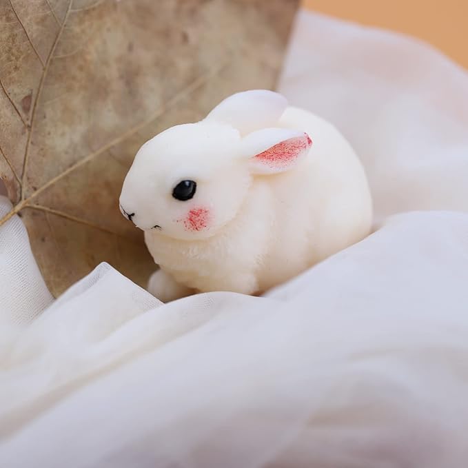 Silicone Rabbit Mold for Candle & Resin - Decorate & Soap Making