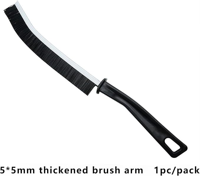 Crevice Cleaning Brush Durable Grout Gap Cleaning Brush Kitchen Toilet Tile Joints Dead Angle Hard Bristle Cleaner Brushes for Shower Floor Line