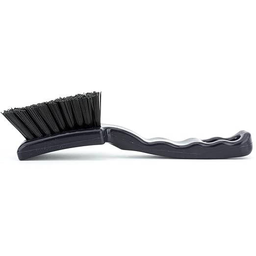 SPARTA 41395EC03 Plastic Scrub Brush, Detail Brush, Kitchen Brush With Hanging Hole For Cleaning, 7 Inches, Black