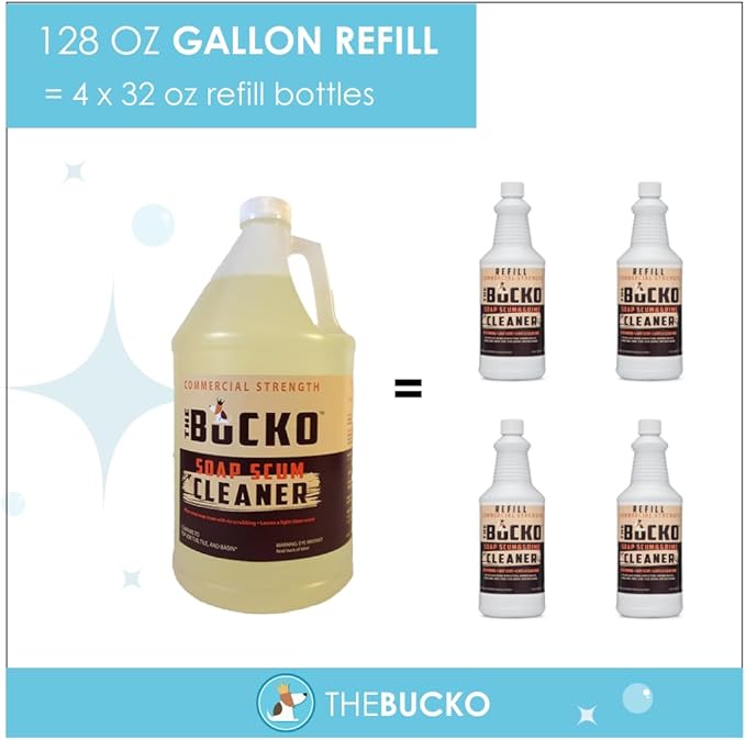 Soap Scum and Grime Cleaner (128 oz gallon)