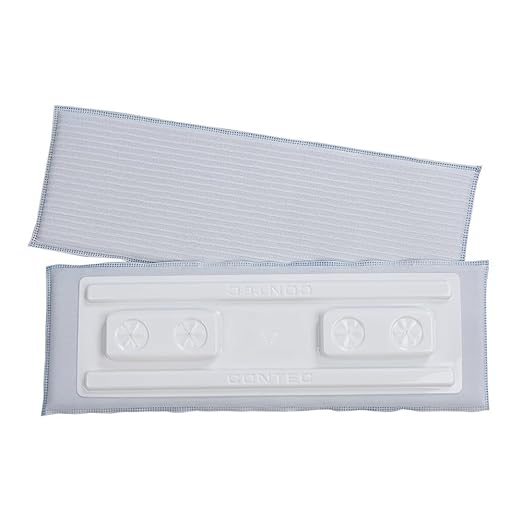 Contec VKSE0200 Medium VertiKlean MAX Mop Head, Sealed Edge, 15" x 5" x 0.375" (Pack of 16)
