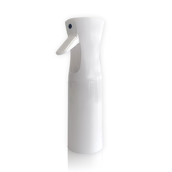 Spray Bottle for Hair Continuous Ultra Fine Mist (200ml) 360° Multi Spray Bottle for Plants, Cleaning, Skin Care Leakproof & Durable 1 Pack