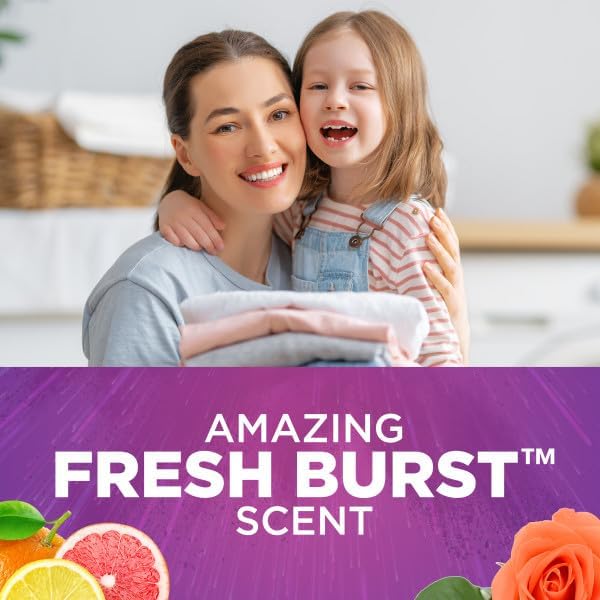 Arm & Hammer Plus OxiClean Odor Blasters Fresh Burst, 160 Loads Liquid Laundry Detergent, 208 Fl oz
