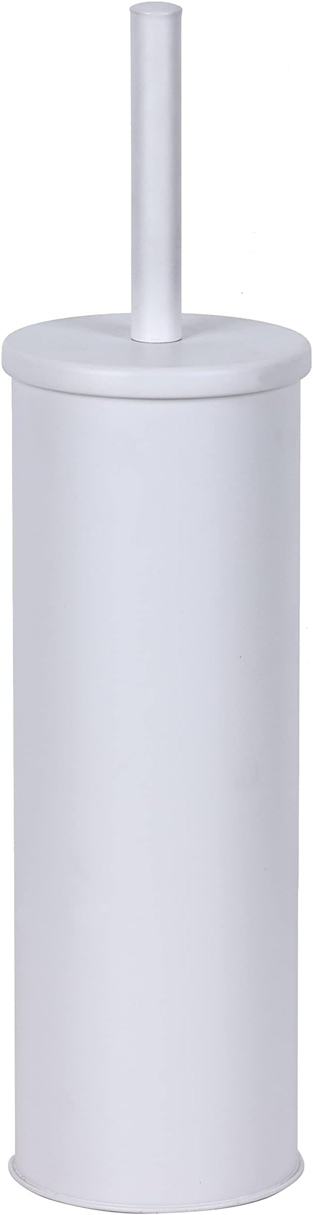 Deep & Sturdy Toilet Bowl Brush with Holder - Durable Scrubbing - Toilet Cleaners - Household Essentials - Bathroom Cleaner - Cleaning Supplies - Household Supplies, Matte White