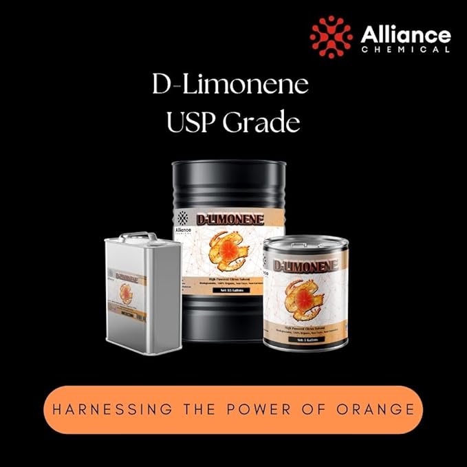 D-Limonene - All Natural Orange Oil - 1 Quart Spray Bottle - USP Food Grade - Kosher - Citrus Cleaner, Solvent, Degreaser
