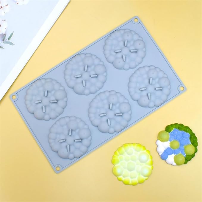 Silicone Mold Chocolate Decorating Mould DIY Cake Mousse Molds Baking Accessories Reusable Tools (Cloud O_11.72 X6.92 X0.4inch)