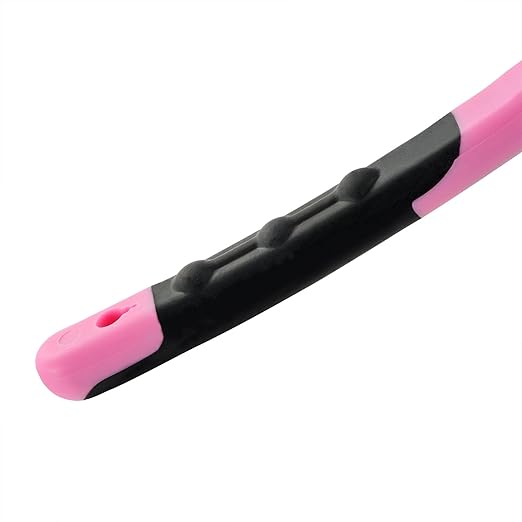 MAXMAN Small Cleaning Brush, Nylon Cleaning Brush 3-Pack, Hard Bristle Crevice Cleaning Brush, 7" Deep Clean Detailing Tools, Small Cleaning Brushes for Tight Spaces, Soft Nylon Bristles Brush, Pink