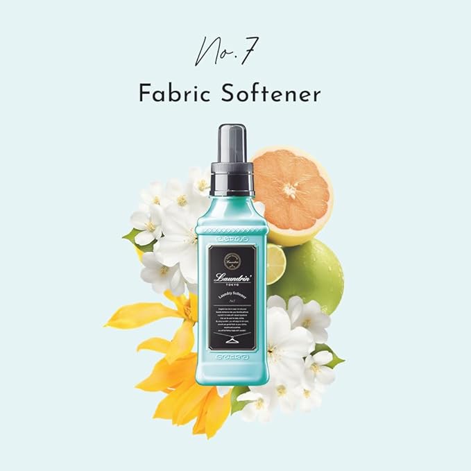 Laundrin Laundry Softener No.7, 2pk - Fabric Softener Liquid - Eco-Friendly & Plant-Based Softener - Laundry Scent Boosters - Laundry Fabric Softener - Fabric Scent Softener, Health & Household