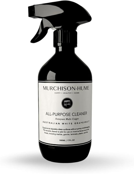 Murchison-Hume All-Purpose Cleaner – Natural, Non-Toxic, Safe on All Surfaces – Plant-Based Multi-Surface Spray for Kitchen, Bathroom & Home – 17 oz-Australian White Grapefruit