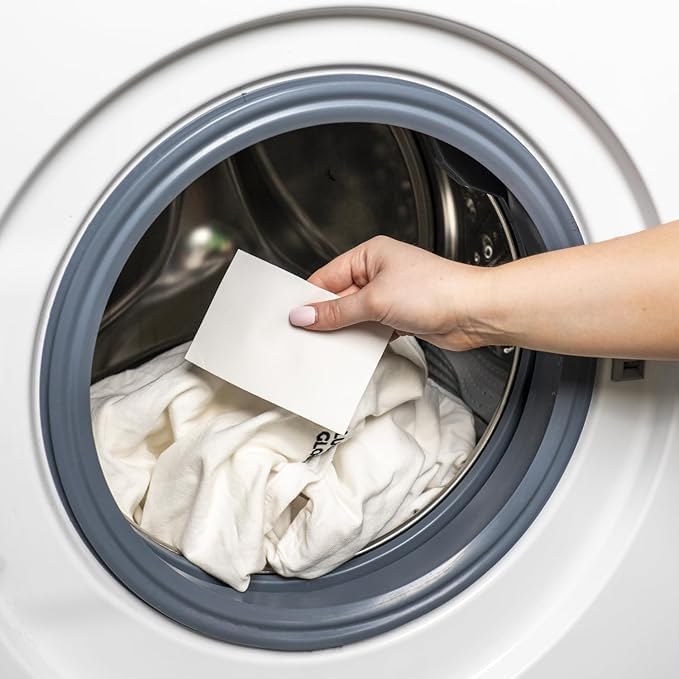 Lucent Globe Laundry Detergent Sheets - Pre-Measured Laundry Sheets - Powerful Stain Removal - Gentle on Skin & Fabrics - Works in All Washers - Convenient. (Christmas Spice Fabric Softener)