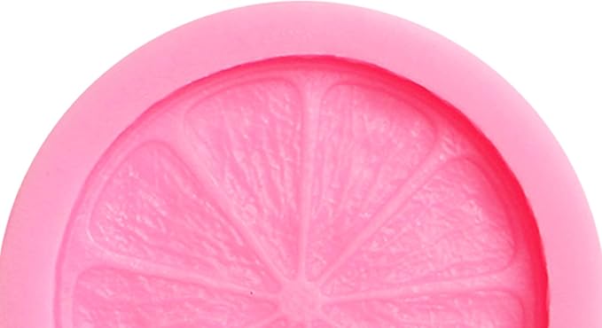 Lemon Slices Cupcake Chocolate Molds, Star Anise Cinnamon Fondant Mold, Fruit Lemon Silicone Baking Molds for Cake Decoration Candy Sugar Craft Gum Paste Clay Resin