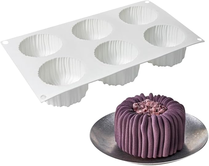 mostsom Cylinder Silicone Mousse Mold, Baking Tool for Cake, Chocolate Molds, Jelly, Pudding, Candy, Desserts, Non-Stick & Reusable Bakeware, Perfect for Mousse & Dessert Making (A_ Cylinder)