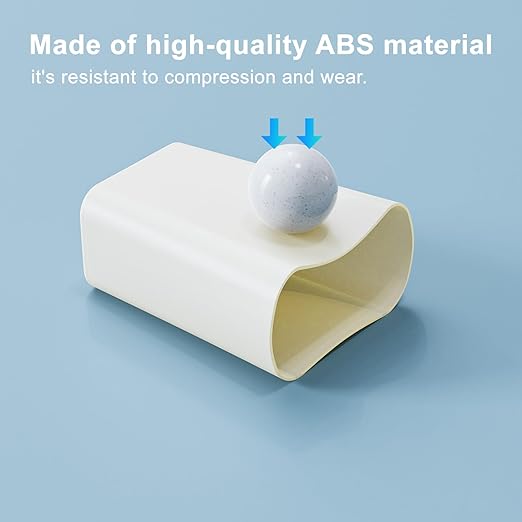 N. NETDOT 3 Pack Small Trash Can with lid, 3 Gallon Bathroom Trash Can,Garbage Can Slim Trash Bin Waste Basket for Bathroom,Kitchen,Bedroom,Living Room,Office,Laundry - Off White