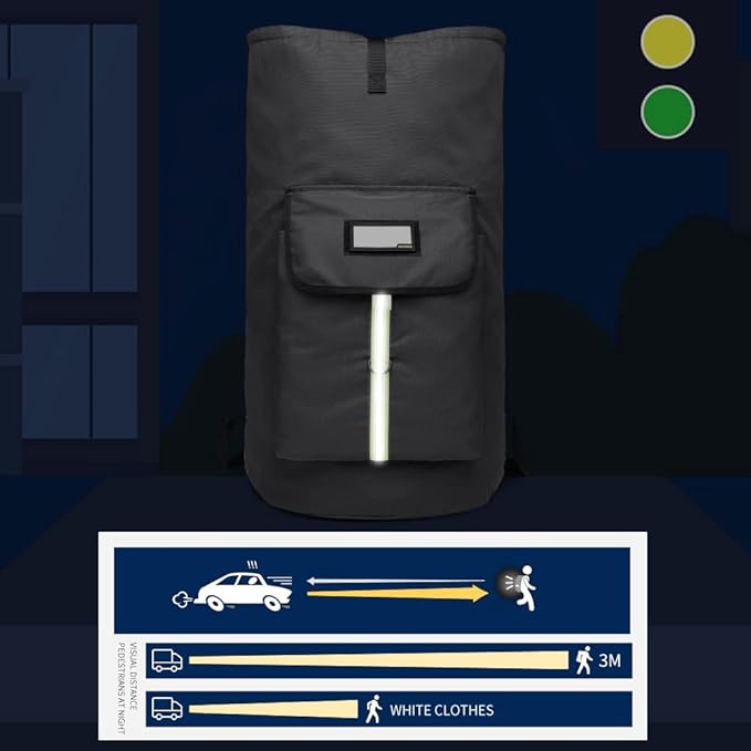 laundry bag backpack,extra-large heavy duty laundry bags,laundry backpack for college students,drawstring closure (charcoal grey laundry bag with straps)