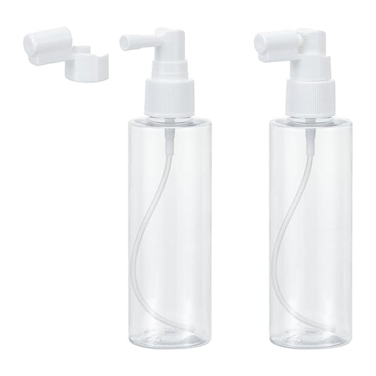 Yebeauty 6 Pack 100ml/3.3oz Refillable Travel Size Spray Bottle Plastic Lightweight Mini Spray Bottles Empty with Tight Cap Reusable Sprayer Atomizers for Gardening Perfumes Skincare Cosmetics, Clear