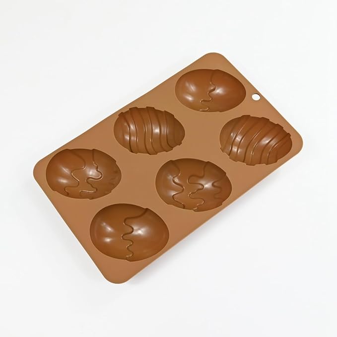 mostsom Silicone Easter Egg Baking Mold - Non-Stick Chocolate, Cake, Jelly, Mousse Molds, Truffle & Ice Cube Mold for Candy Making - Easy Release, Durable (G_ Easter Egg)